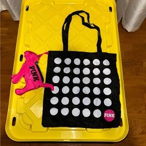 Victoria Secret PINK tote bag & dog pouch